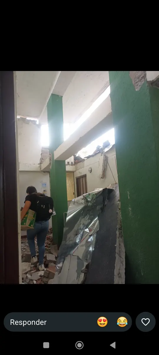 Foto 1 de los daños reportados por Leydi jimena Salazar ceballos