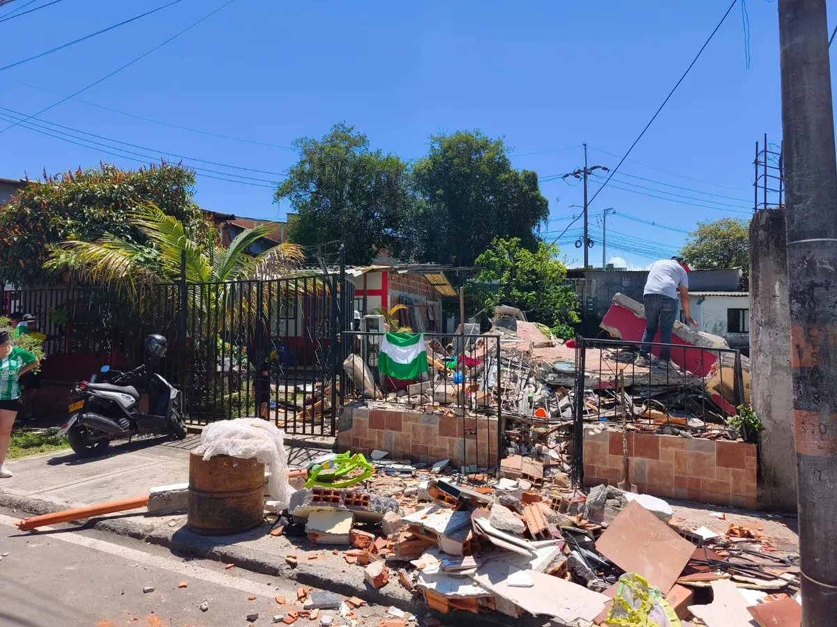 Foto 2 de los daños reportados por Hugo Antonio Ospina