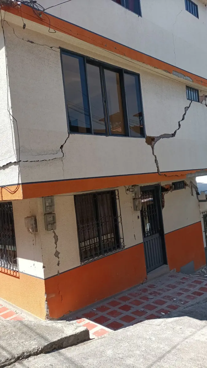 Foto 2 de los daños reportados por Harold Mauricio cárdenas Galiano
