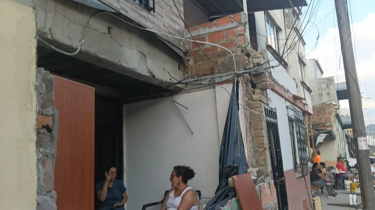 Foto 1 de los daños reportados por Henrry Henao Diaz