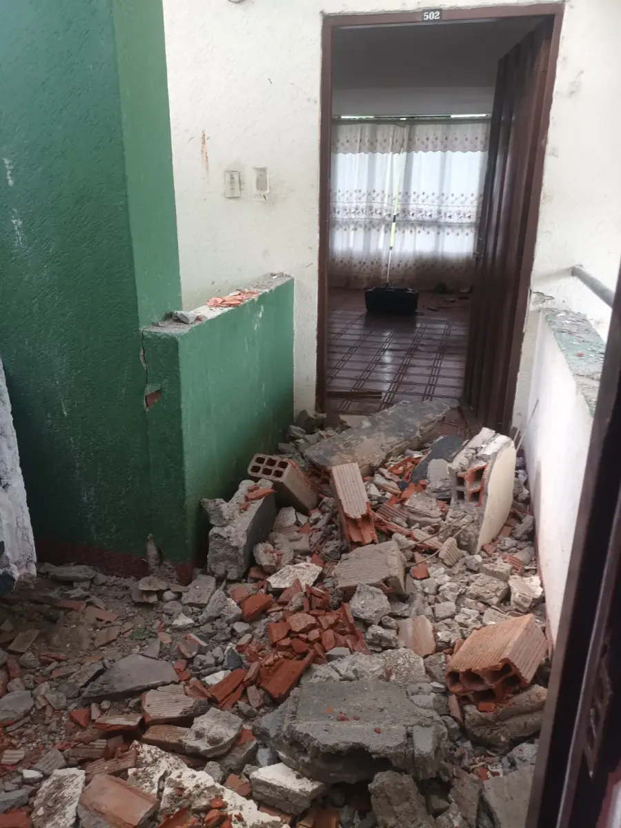 Foto 2 de los daños reportados por Luz Aida Meneses