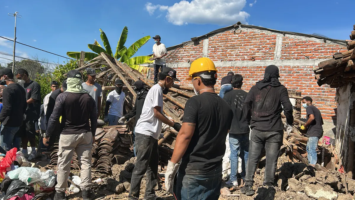 Foto 1 de los daños reportados por Daniela Bonilla González
