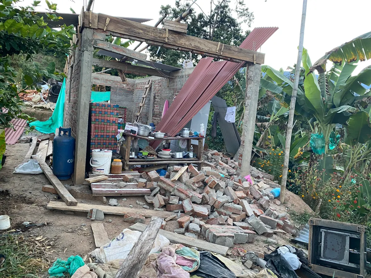 Foto 1 de los daños reportados por Jose Javier giraldo